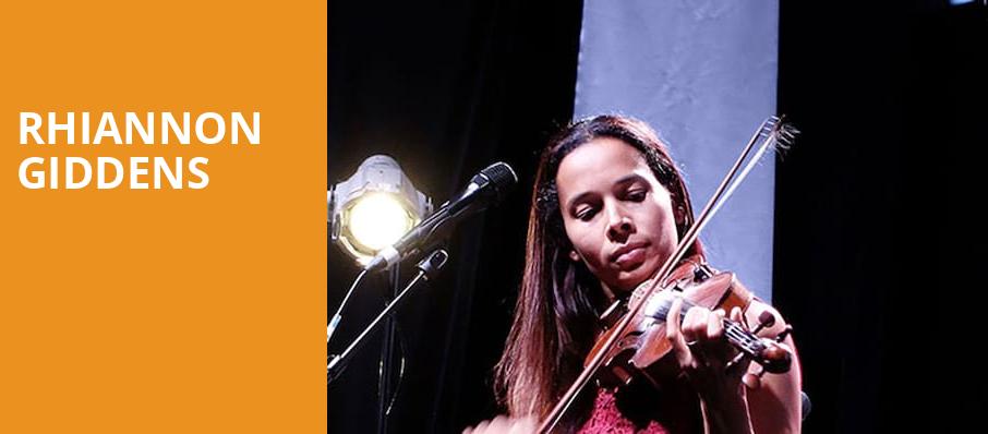 Rhiannon Giddens, Prior Performing Arts Center, Worcester