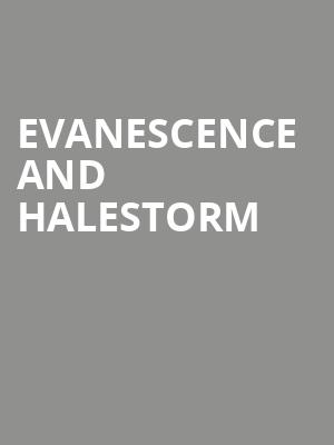 Evanescence and Halestorm Poster