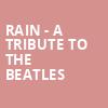 Rain A Tribute to the Beatles, Hanover Theatre, Worcester